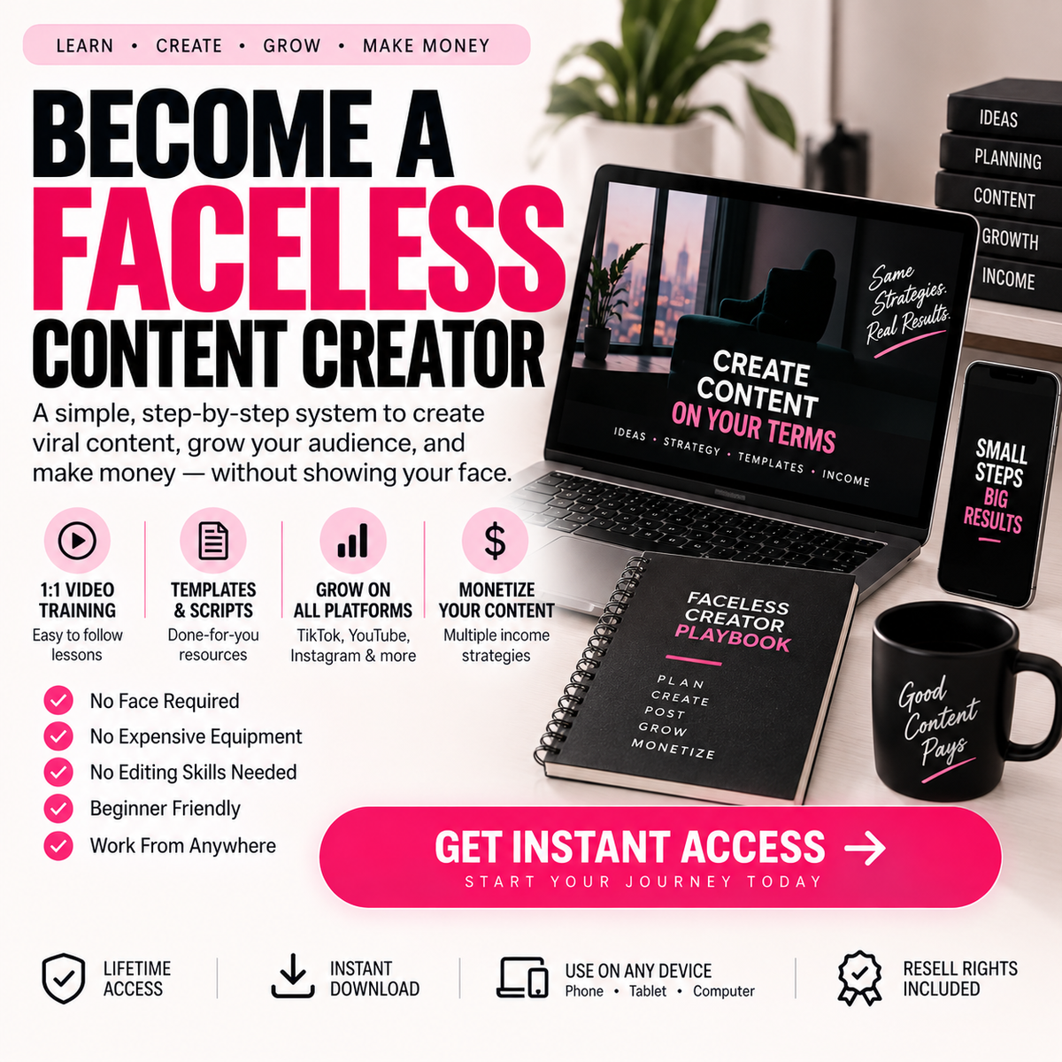 FACELESS CONTENT CREATOR